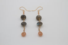 Load image into Gallery viewer, At Dusk Gold Earrings