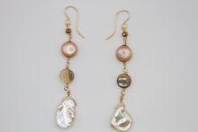 Load image into Gallery viewer, Sea Cliff Gold Earrings