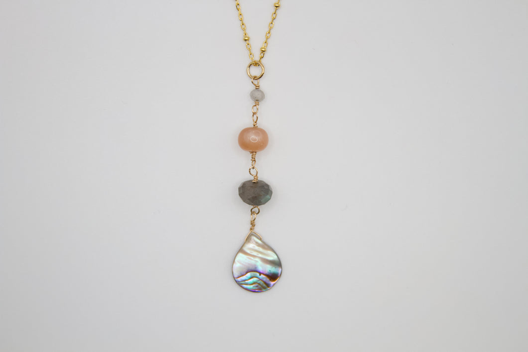 Setting Sun Gold Necklace