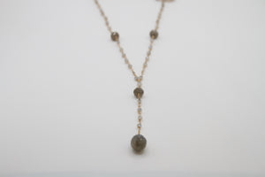 Labradorite Pendulum Lariat