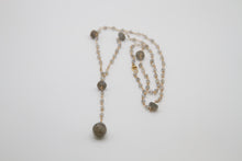 Load image into Gallery viewer, Labradorite Pendulum Lariat