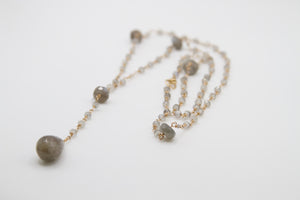 Labradorite Pendulum Lariat