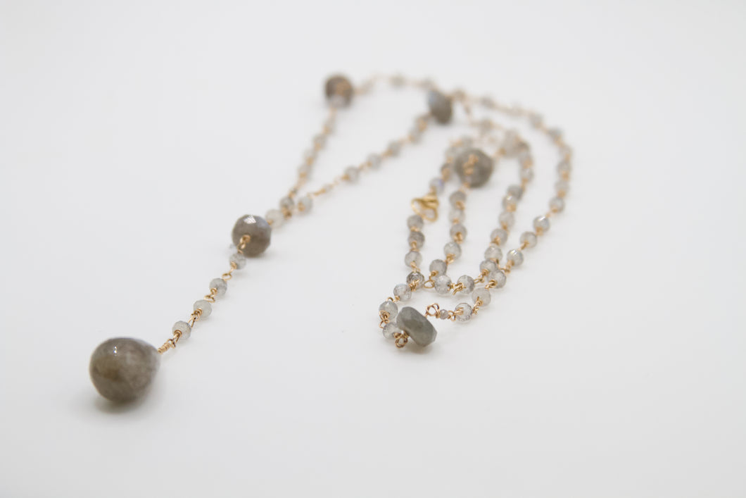 Labradorite Pendulum Lariat