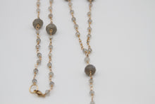 Load image into Gallery viewer, Labradorite Pendulum Lariat