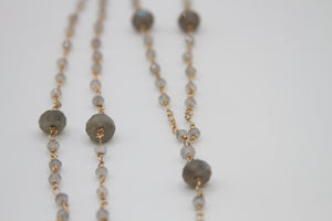 Labradorite Pendulum Lariat