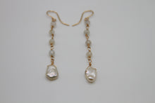 Load image into Gallery viewer, Cloud Dream Gold Earrings