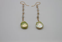 Load image into Gallery viewer, Celadon Dream Gold Earrings