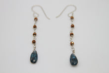 Load image into Gallery viewer, Pyrite Dream Silver Earrings