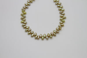 Celestial Green Gold Bracelet