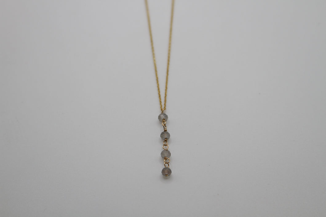 Four Stars Labradorite Necklace