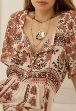 Load image into Gallery viewer, Petalwood Short Sleeve Maxi Dress