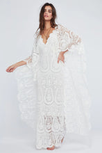 Load image into Gallery viewer, Swan Song Maxi Dress- Natural Cream