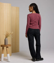 Load image into Gallery viewer, Jill Top- Mulberry