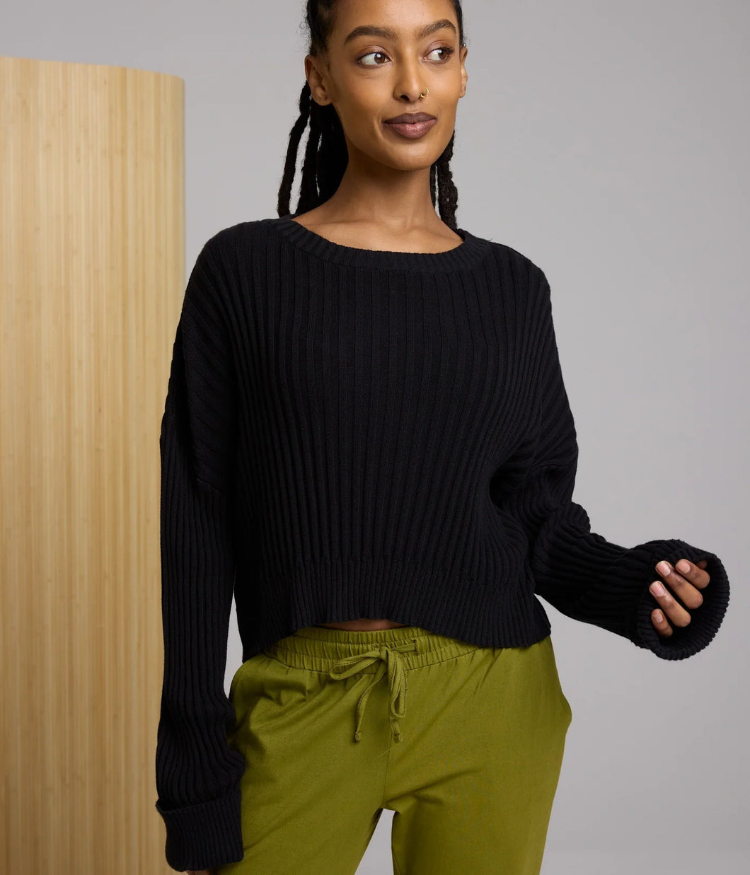 Diamond Sweater- Black