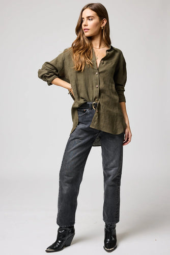 The Linen Voile Favorite Shirt- Palma