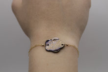 Load image into Gallery viewer, Abalone Floral Gold Bracelet
