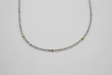 Load image into Gallery viewer, Tiny Labradorite Faceted Choker Necklace