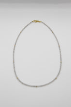Load image into Gallery viewer, Tiny Labradorite Faceted Choker Necklace