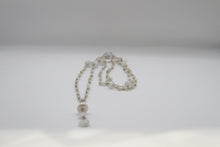 Load image into Gallery viewer, Moonstone Pendulum Lariat Necklace