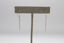 Load image into Gallery viewer, Five Stars Labradorite Gold Earrings