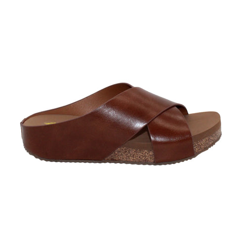 Ablette Leather Sandal- Tan
