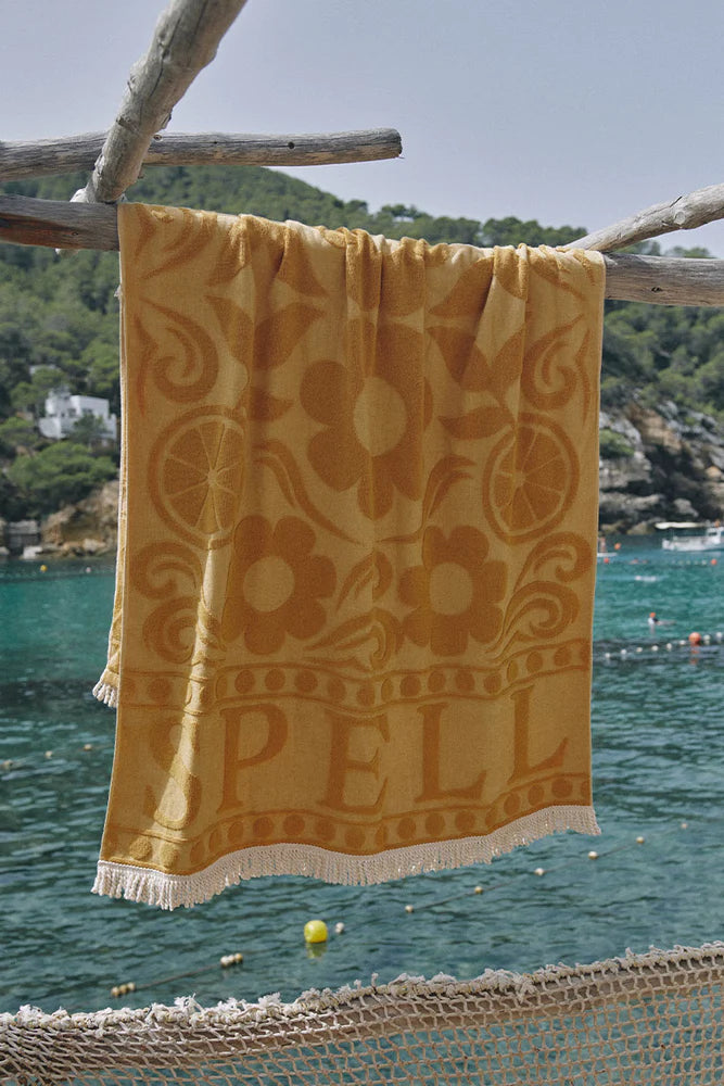Pomelia Towel-  Mustard