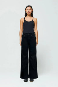 Romi French Wide Leg- Onyx