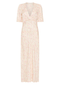 Pamela Midi Dress- Off White