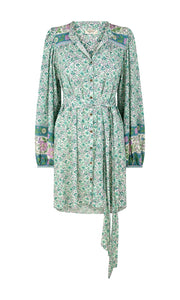 Sienna Tunic Dress in Jade