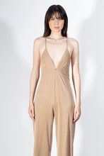 Load image into Gallery viewer, Venice Viscose Sand Jumpsuit