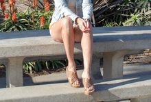 Load image into Gallery viewer, Aurelia Sandal- Cognac