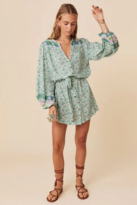 Sienna Tunic Dress in Jade