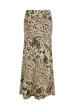 Load image into Gallery viewer, Snow Leopard Bias Maxi Skirt