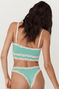 Amour Lace Bralette- Seafoam