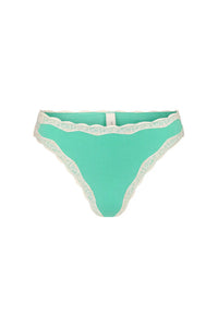 Amour Lace Brief- Seafoam