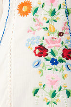 Load image into Gallery viewer, Florapaloosa Embroidered Tunic Dress- Wildflower