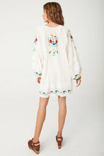 Load image into Gallery viewer, Florapaloosa Embroidered Tunic Dress- Wildflower