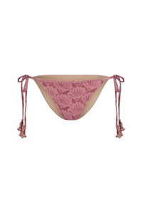 Goldie Shimmer Tie Pant- Desert Rose