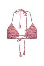 Load image into Gallery viewer, Goldie Shimmer Tri Top- Desert Rose