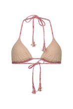 Load image into Gallery viewer, Goldie Shimmer Tri Top- Desert Rose