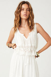 Love in the Afternoon Lace Cami- Daisy