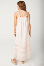 Load image into Gallery viewer, Love in the Afternoon Lace Maxi Dress- Rose Water