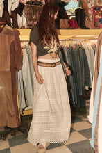 Load image into Gallery viewer, Love in the Afternoon Lace Maxi Skirt- Daisy