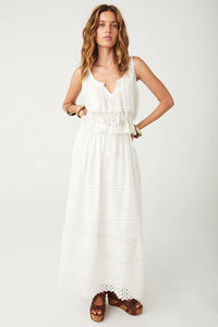 Love in the Afternoon Lace Maxi Skirt- Daisy