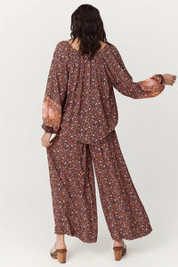 Love Jetty Wide Leg Pant- Balmy Nights