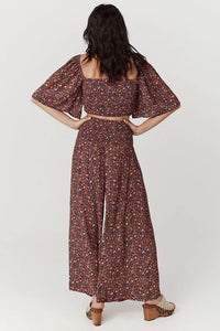 Love Jetty Wide Leg Pant- Balmy Nights