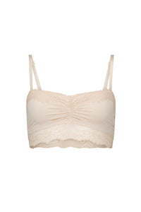 Melody Bandeau- Antique Creme