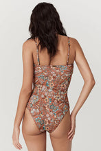 Load image into Gallery viewer, Mojave Lily Lace Up One Piece- Amber