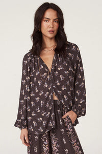 Rebel Spirit Blouse- Hyacinth