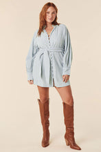Load image into Gallery viewer, Rodeo Blouse Dress in Stripe